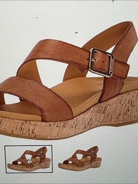 Kork ease minihan sandals new sz 8